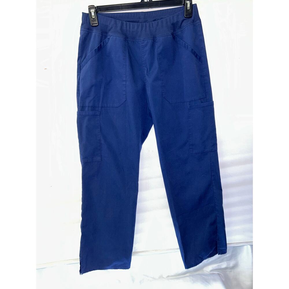 Cherokee Workwear Professionals Scrub Pants Navy Blue Pull-On WW170 Medium